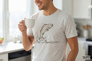 Jumping Bass PNG Design, Fishing, an Illustration by SharpMarketplace (Thumbnail 3 of 4)