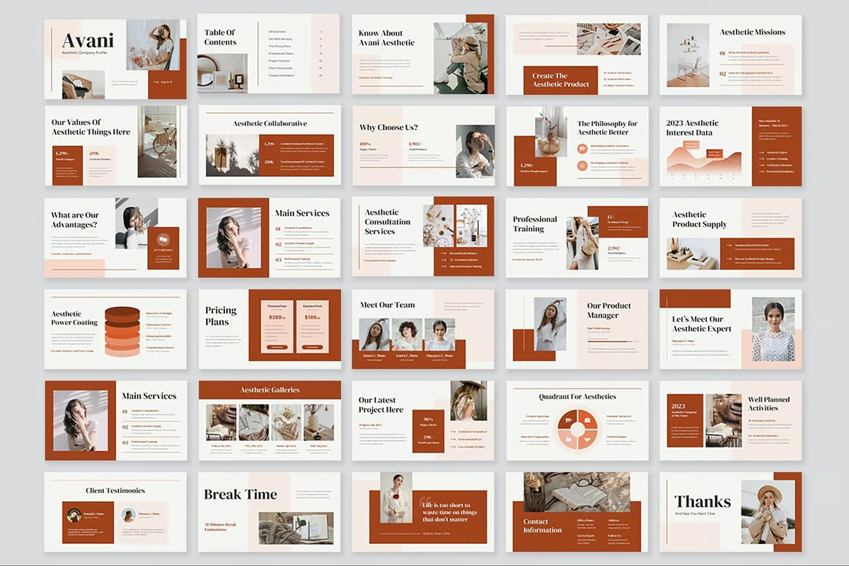 Aesthetic Company Profile Keynote, a Presentation Template by Fit-tee (Photo 10 of 10)