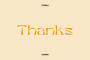 Silkeborg Display Font, a Sans Serif Font by Typegoals Studio (Thumbnail 9 of 9)