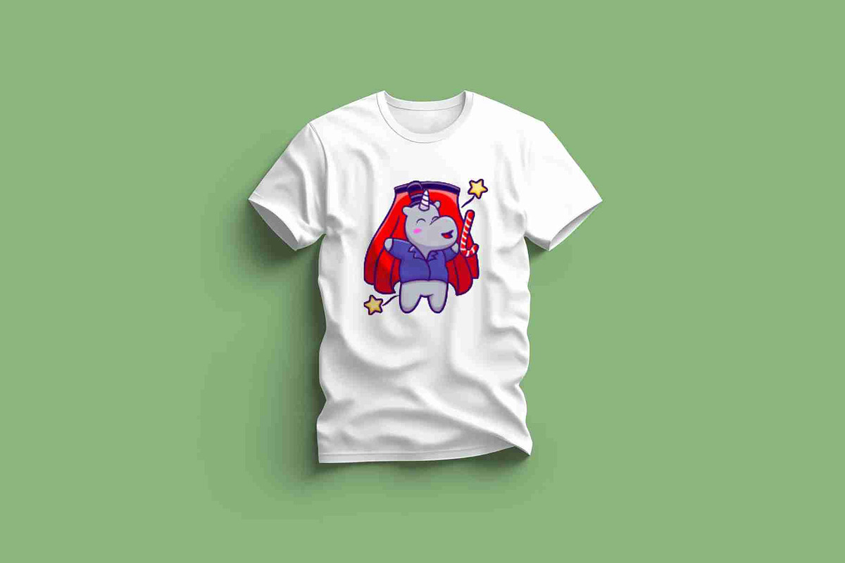 Cute Hippo Magician Cartoon Vector, an Animal Illustration by Artstorystudio (Photo 3 of 3)