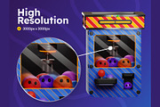 Carnival 3D Icons, an Object 3D Model by Rakata Studio (Thumbnail 3 of 7)