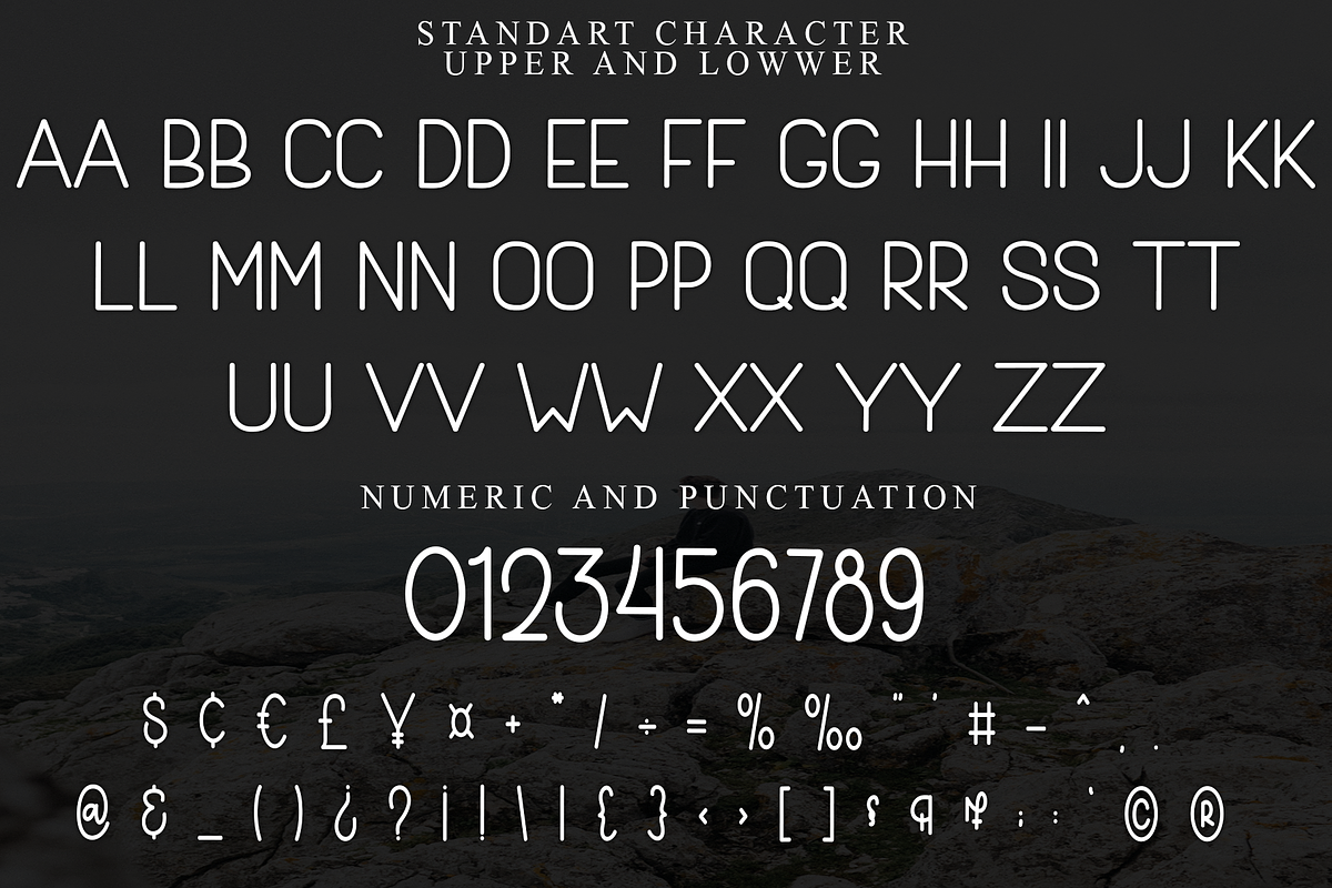Clouding, a Sans Serif Font by FreshTypeINK (Photo 5 of 8)