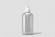 Amber Pump Bottle Mockup, a Cups & Container Mockup by Akebareee (Thumbnail 2 of 3)