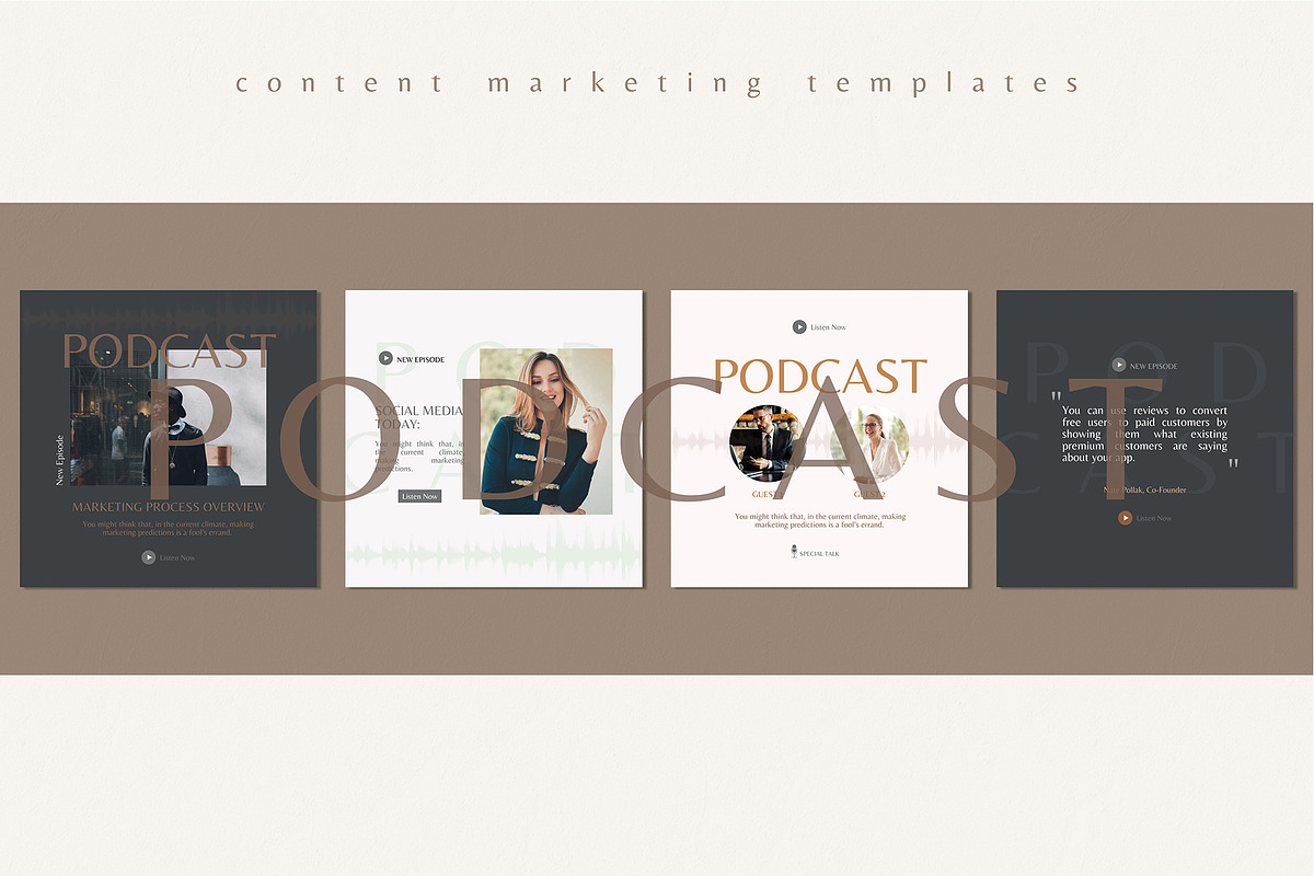 Content Marketing Template CANVA, a Social Media Template by goodesign (Photo 11 of 23)