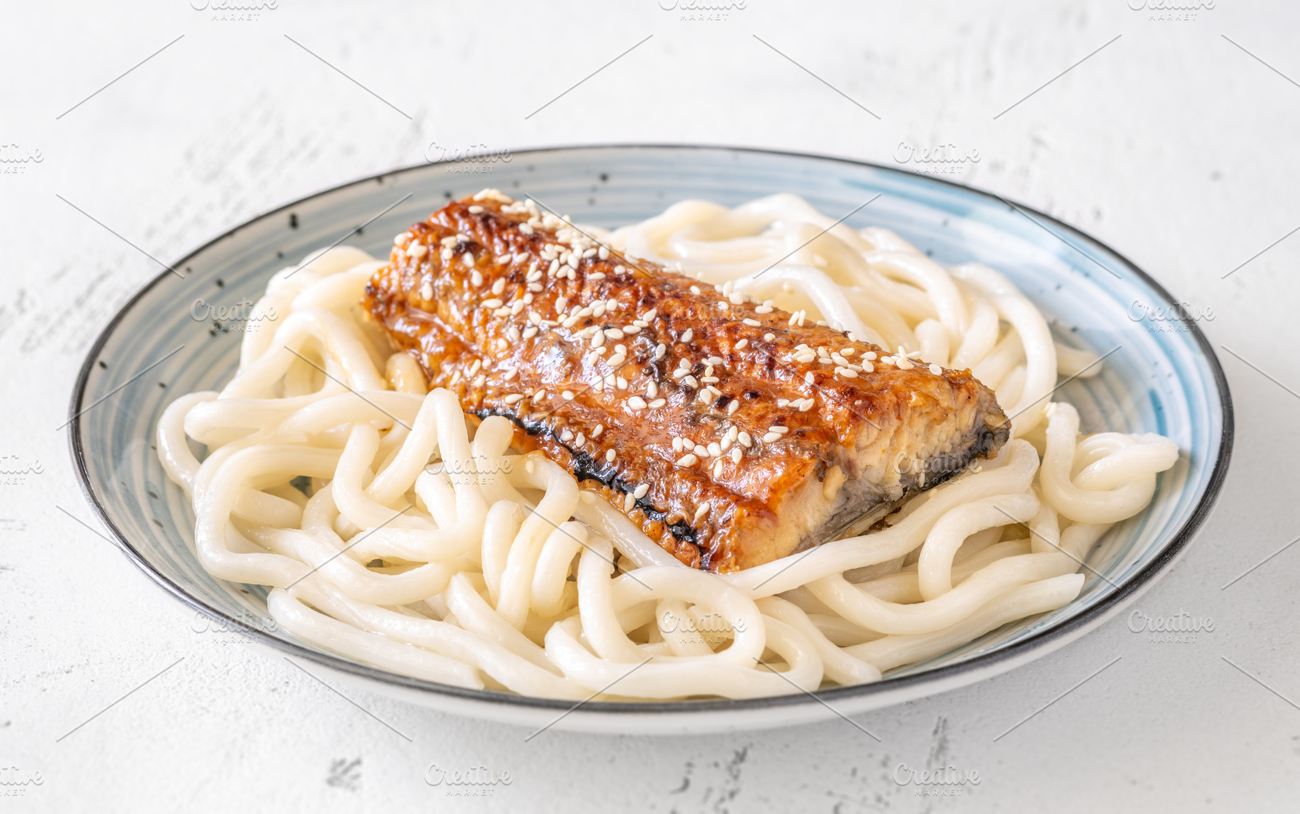 Udon Noodles With Baked Eel And Swee, a Food & Drink Photo by Alexander Prokopenko