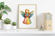 Retro 50's Christmas Clipart, an Illustration by Canvas Craft (Thumbnail 6 of 7)
