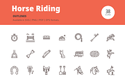 Horse Riding, an Icon by Amogh Design (Thumbnail 2 of 3)