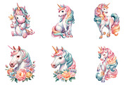 Unicorn Clipart, a Graphic by CitraGraphics (Thumbnail 3 of 5)