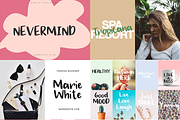 Handwritten Font Bundle super sale!, a Handwritten Font by BilberryCreates (Thumbnail 17 of 22)