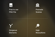 BlackGoldV2–Premium 3D Icon for Tech, an Object 3D Model by Iqonic Design (Thumbnail 2 of 6)