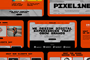 Digital Agency Figma Landing Page, a Landing Page Template by Supanium Studio (Thumbnail 1 of 5)