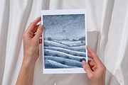 Snowy Dreams Winter Coloring Bundle, a Seasonal Illustration by Daffodil Dream Studio (Thumbnail 7 of 10)