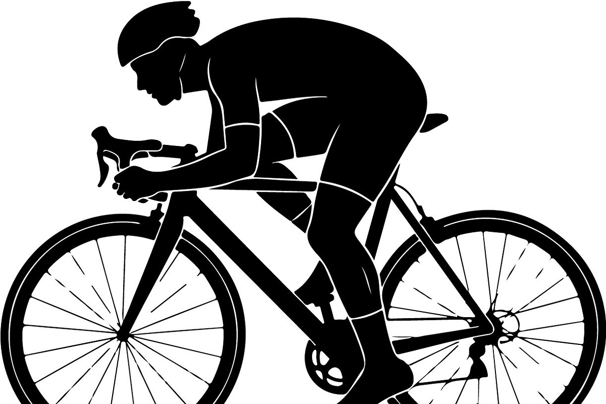 Cycling Sport Silhouette Bundle, an Illustration by Designs_River (Photo 38 of 38)