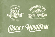 The Oldventure - 10 Fonts, a Sans Serif Font by Dikas Studio (Thumbnail 3 of 9)