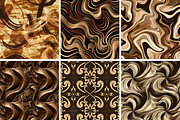 Brown Abstract Seamless Patterns, a Pattern Graphic by PrintablesByFranklyn (Thumbnail 2 of 4)