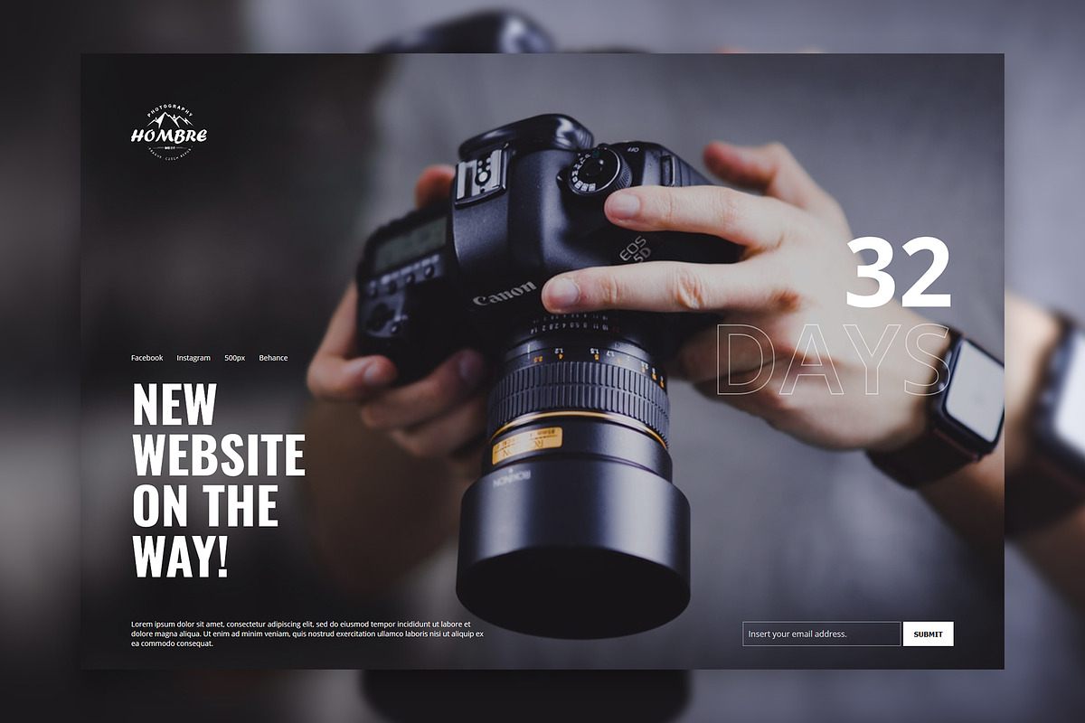 CMP Mercury -Coming soon,Maintenance, a WordPress Template by NiteoThemes (Photo 2 of 3)
