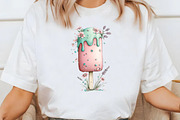 Whimsical Cold Summer Beach Ice Pop, an Illustration by Designworld (Thumbnail 6 of 7)