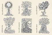 Witches and Trees, an Illustration by Samiramay (Thumbnail 2 of 7)