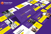 Creative Marketing - PowerPoint, a Presentation Template by artchiles_design (Thumbnail 1 of 4)