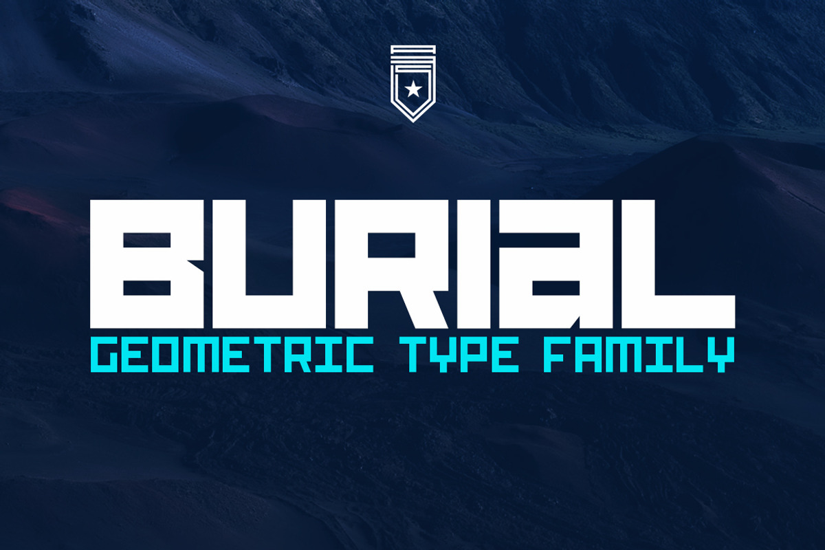 Burial Type Family, a Sans Serif Font by ANDR35 (Photo 1 of 7)