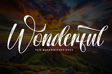 Wonderfull | Script Font