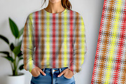 Yellow and Red Geometric Seamless, a Pattern Graphic by Sharon Schwalbe (Thumbnail 2 of 5)