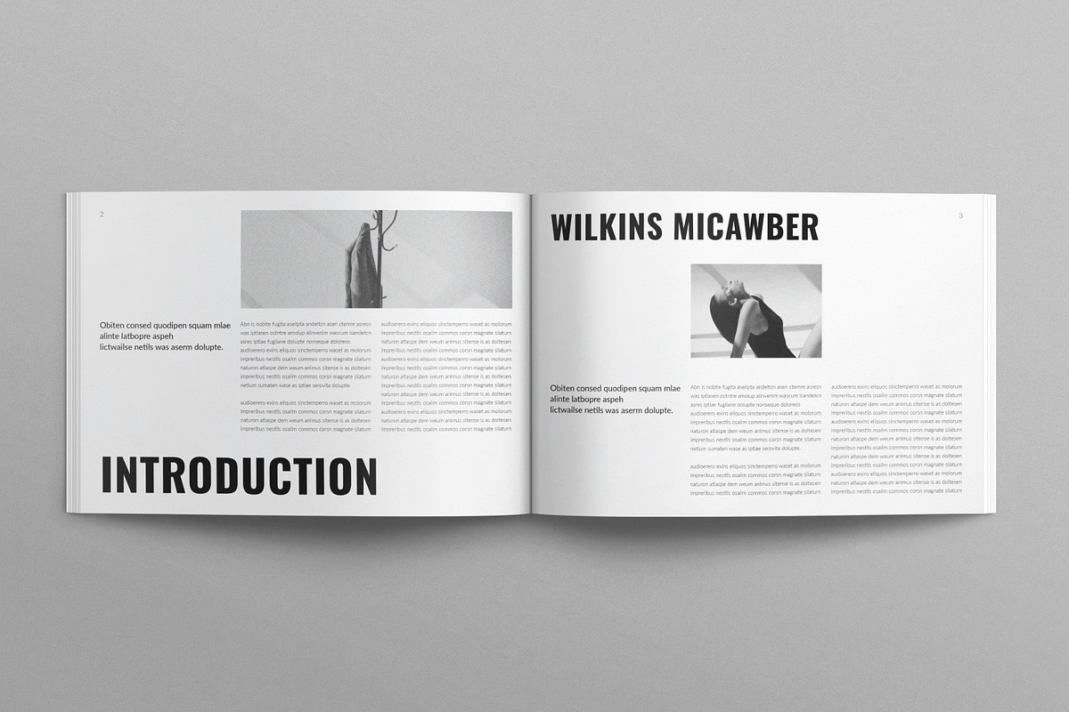 Creative Portfolio Template Landscap, a Brochure Template by E-Type (Photo 2 of 5)