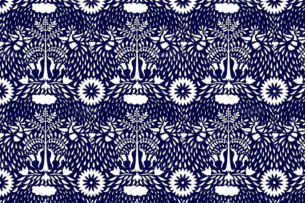 Vector Otomi Creative Set, a Pattern Graphic by alexmakarova (Photo 2 of 7)