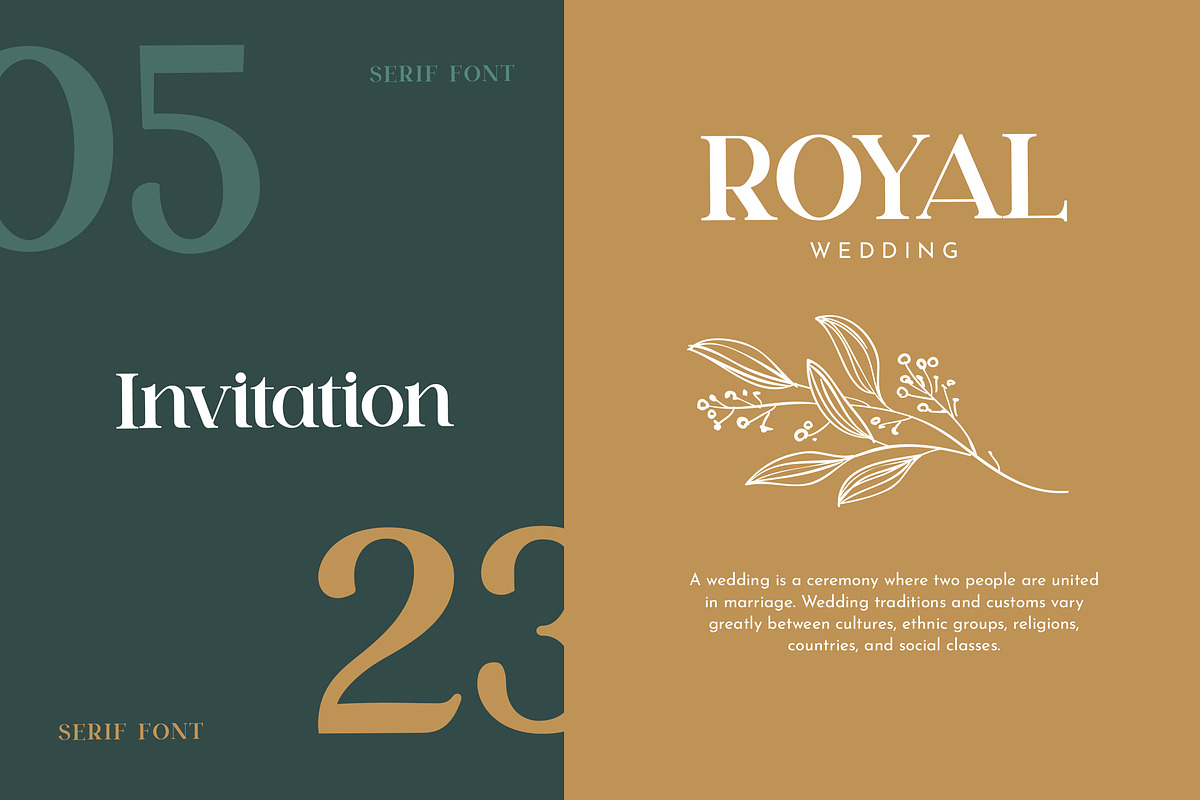 Woreta Karlina Serif Font, a Serif Font by UICreative (Photo 3 of 6)