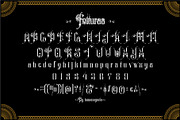 FELTURAS, a Blackletter Font by ismanayuda (Thumbnail 6 of 6)