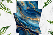 Elegant Deep Blue Agate Scrapbook, a Background Graphic by V Design Creator (Thumbnail 12 of 12)
