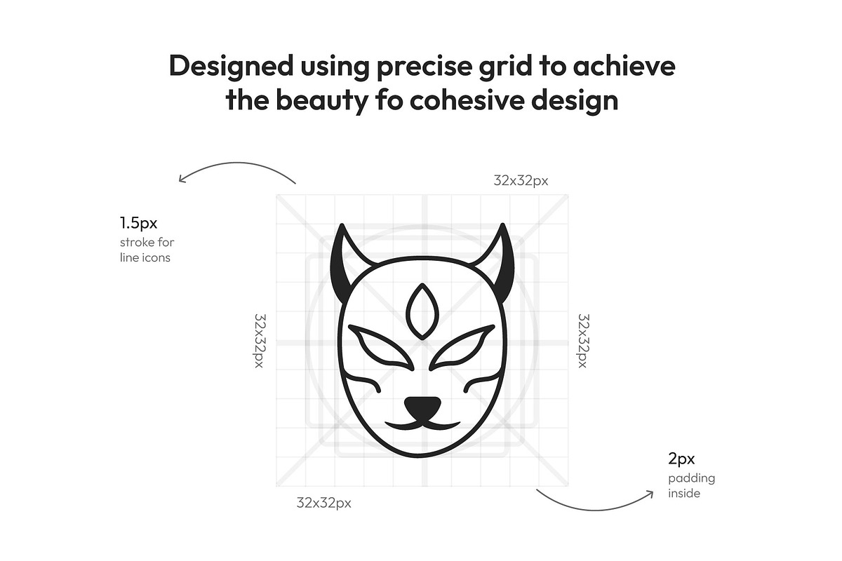 100 Japanese Doodles, an Outline Icon by Prosymbols (Photo 4 of 8)