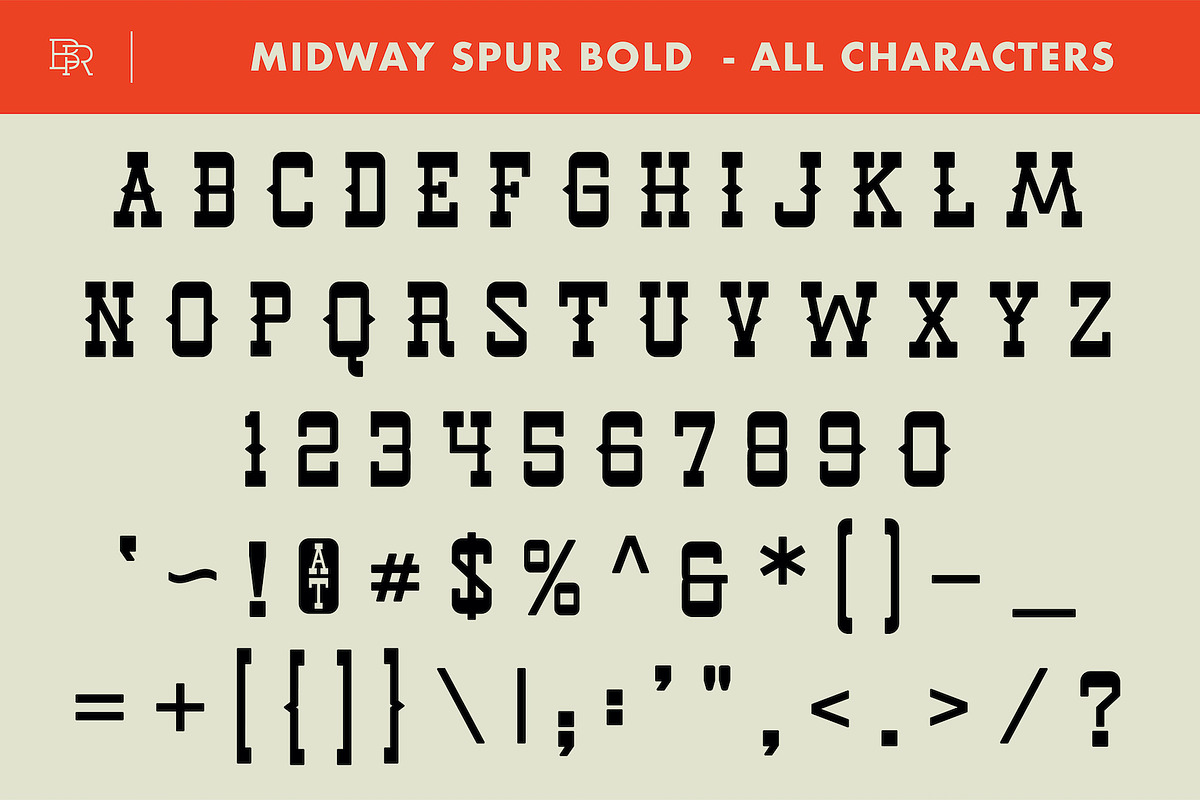 Midway - Slab Serif Font, a Slab Serif Font by Brian Ritter Design (Photo 13 of 14)