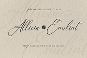 Geraldyn Brushko | Modern Calligraph, a Script Font by Denustudios (Thumbnail 2 of 13)