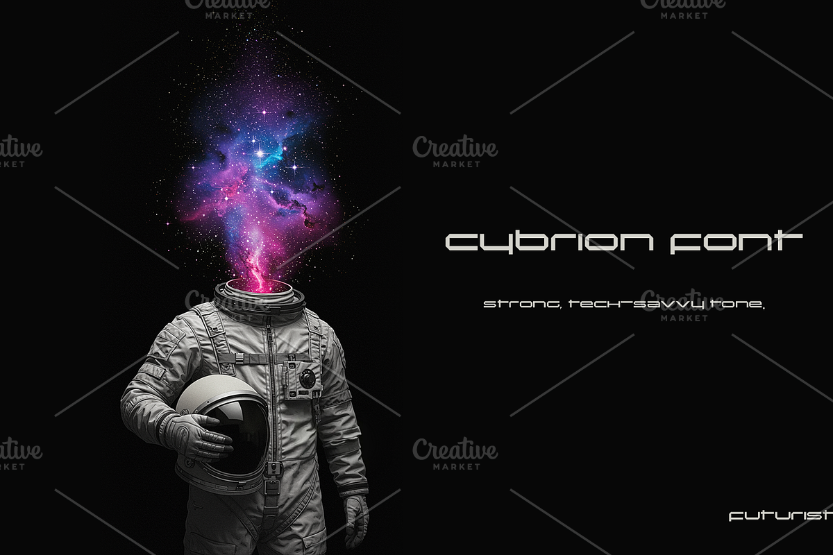 Cybrion font-Regular-0123-25, a Font by canve (Photo 1 of 2)