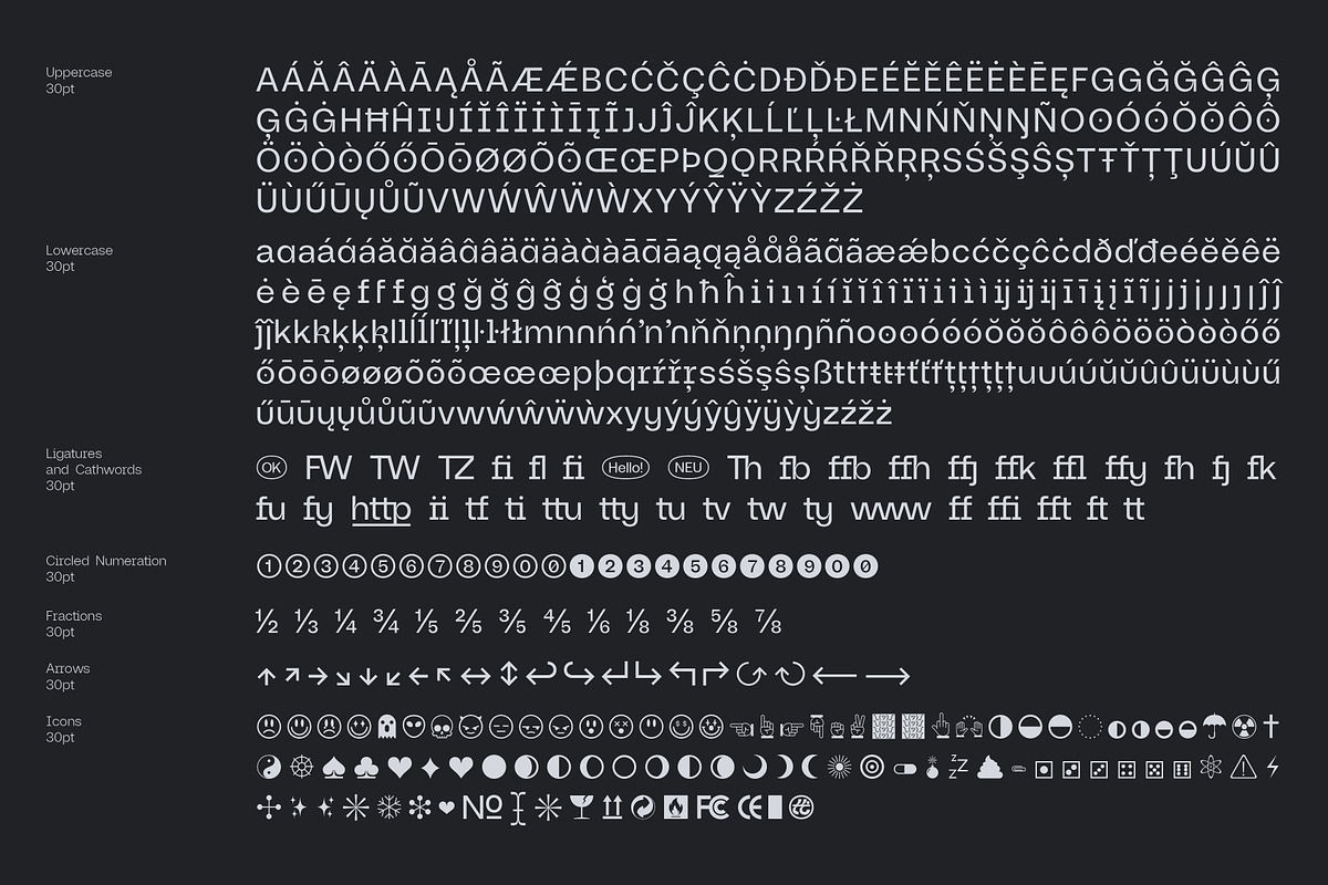 90% Off Neue-Augenblick Family, a Font by HARMNESSLESS (Photo 5 of 30)