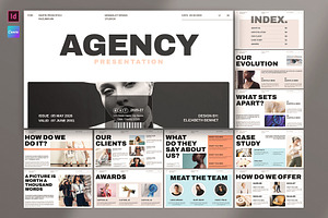 Agency Presentation Template, a Presentation Template by E-Type