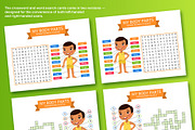 My Body Parts. Educational Flashcard, an Education Illustration by Valin Malin (Thumbnail 6 of 7)