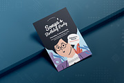 Illustration Birthday Invitation, a Print Template by Fannan Studio (Thumbnail 2 of 2)