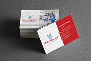 Doctor Business Card, a Business Card Template by graphicsunday (Thumbnail 3 of 4)