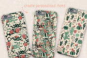 Succulents, a Pattern Graphic by Lidiebug (Thumbnail 3 of 5)