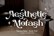 Aesthetic Mofash - Luxury Bold Font, a Serif Font by QR Design Studio (Thumbnail 1 of 13)