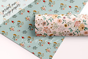 Cottage Dream Seamless Pattern, a Pattern Graphic by Rosabebe (Thumbnail 2 of 5)
