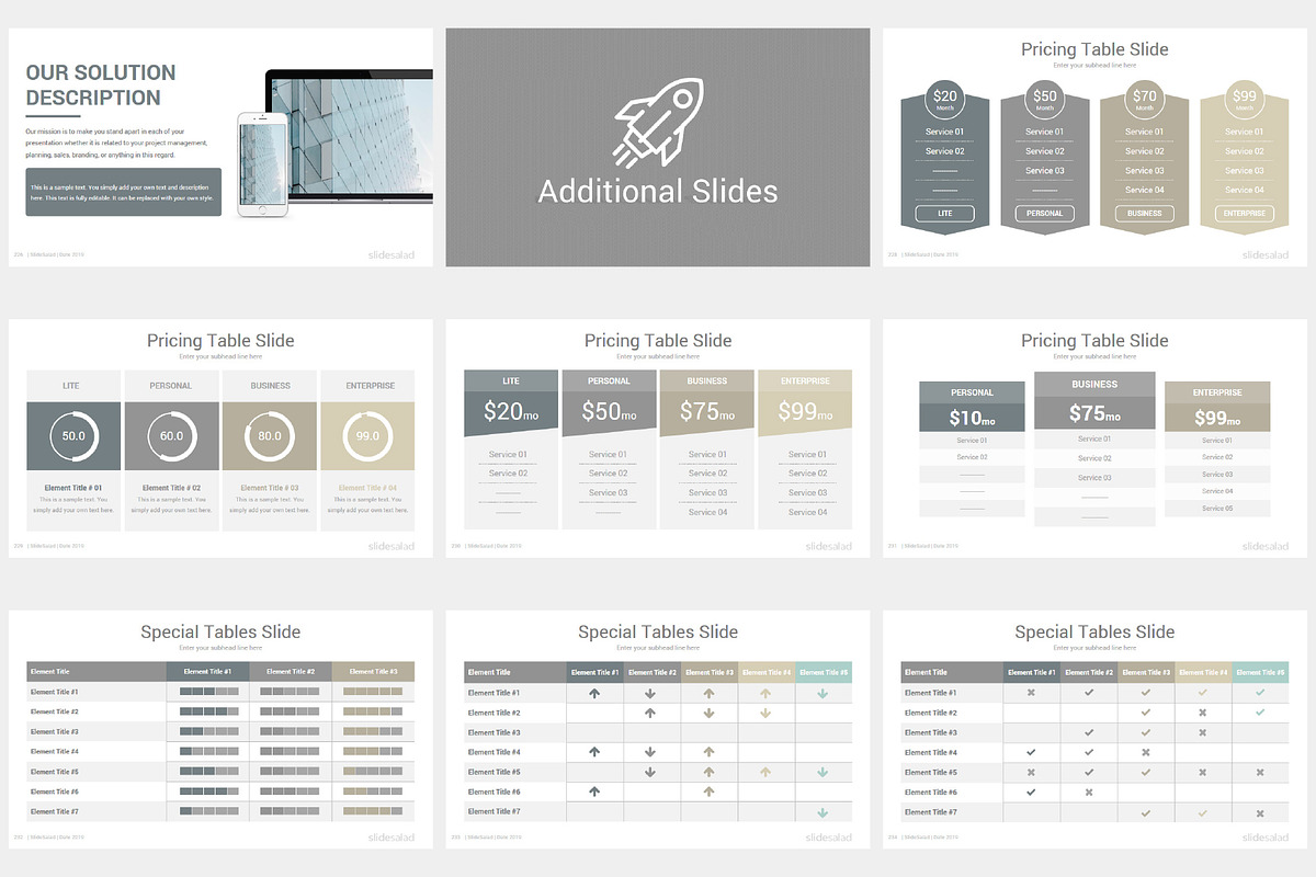 Modern Company Profile PowerPoint, a Presentation Template by SlideSalad (Photo 31 of 37)