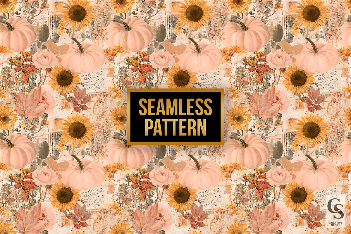 Romantic Autumn Junk Journal, a Pattern Graphic by Creative Store (Photo 4 of 5)