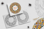 Halloween wreath,pumpkins and spider, a Brushes & More by dnapslvsk (Thumbnail 5 of 6)
