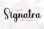 Signatra, a Handwritten Font by FreshTypeINK (Thumbnail 1 of 8)