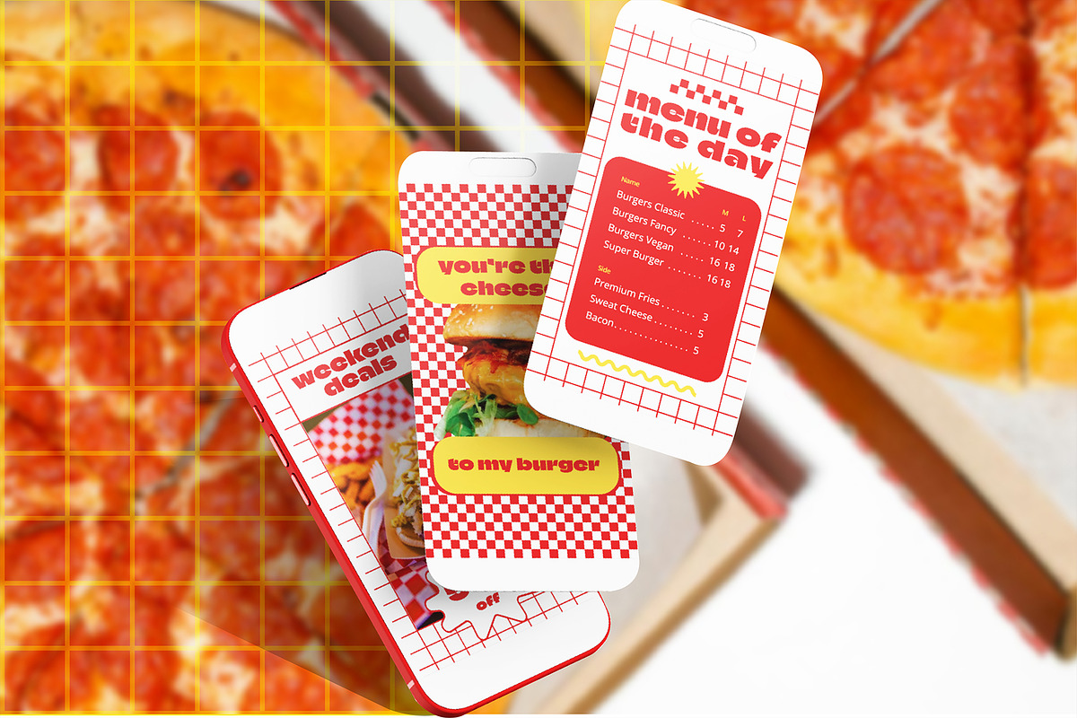 Canva | Restaurant Instagram Kit, a Social Media Template by Jiwstudio (Photo 14 of 14)