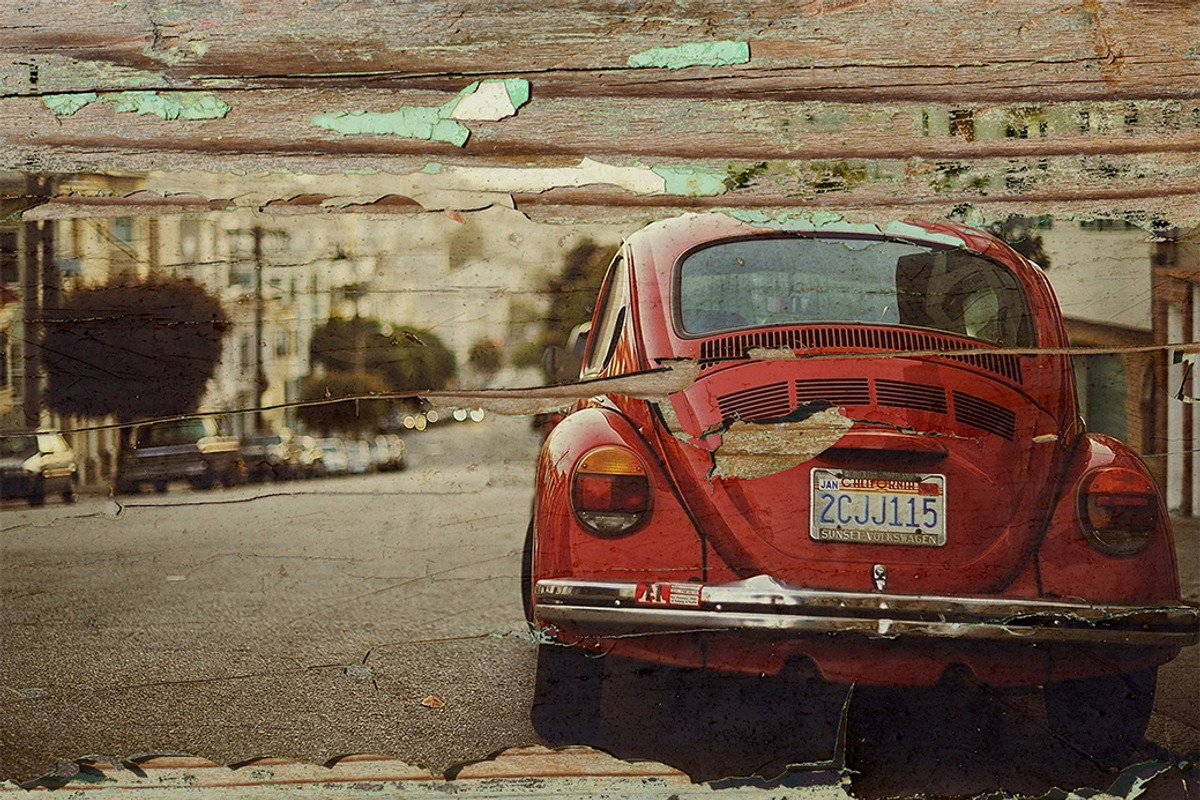 5 Vintage Overlays for Images V.2 preview 3