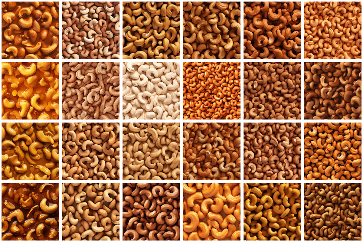 Nuts Seamless Pattern, a Pattern Graphic by Forhadx5 (Photo 5 of 8)